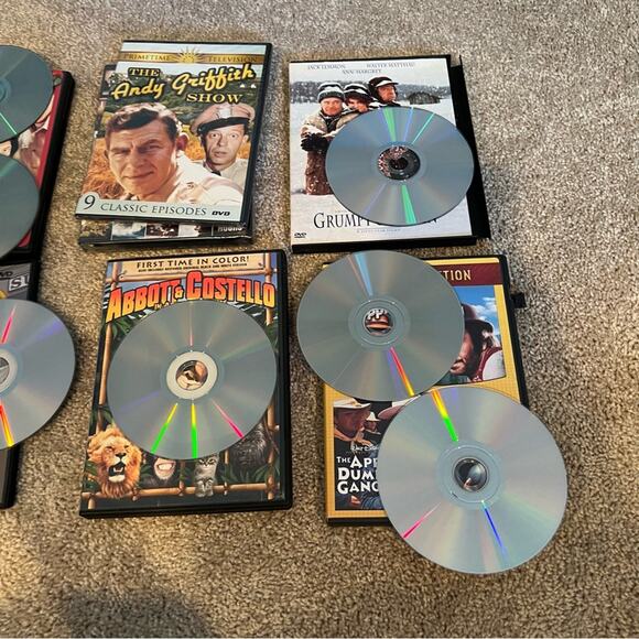 LOT of 7 DVDs Classic Variety Shows Andy Griffith Abbott & Costello Grumpy Old M - Picture 7 of 7